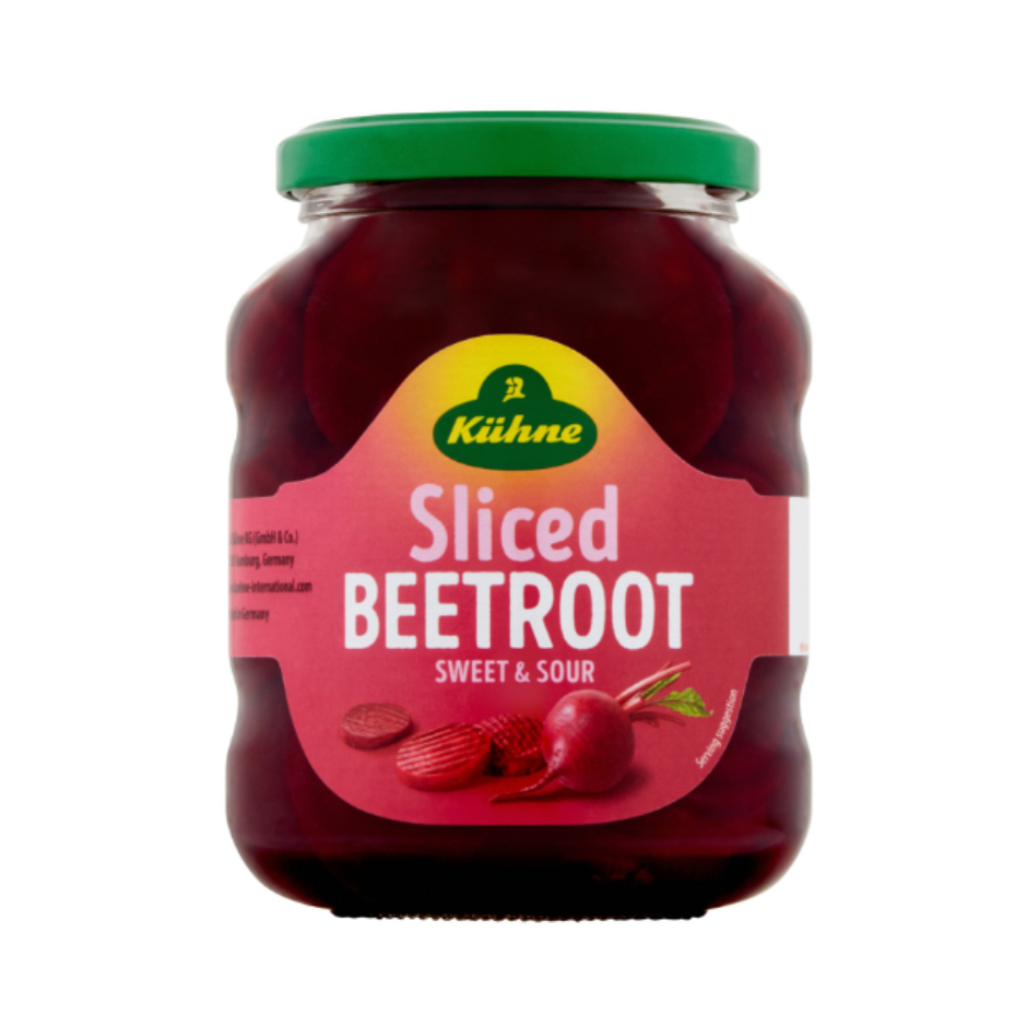 คูห์เน่ บีทรูท สไลด์ดอง 370 มล. - Beetroot Sliced 370ml Kuhne brand
