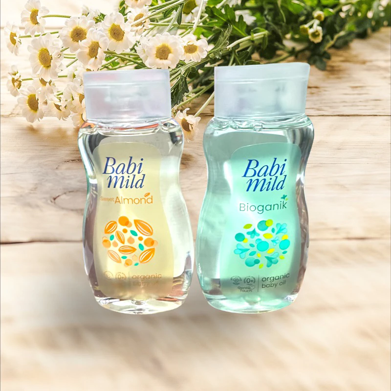 Babi mild เบบี้ออย 100 มล.มี 2 กลิ่น