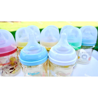 ร้านค้าส่งในประเทศไทย(1ขวด) รุ่นใหม่New สเกลMLไม่บอกออนซ์❌ขวดนมคอกว้างสีชาของนำเข้า5-8 ออนซ์