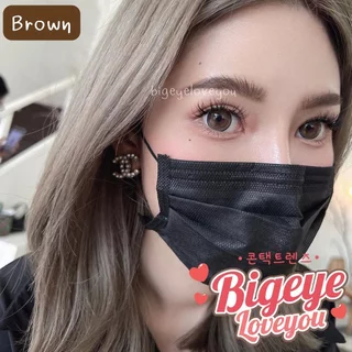 คอนแทคเลนส์ Dreamy Brown / Gray / Black (Kitty Kawaii) ขนาดบิ๊กอาย 💖 ขายดีมาก🥇