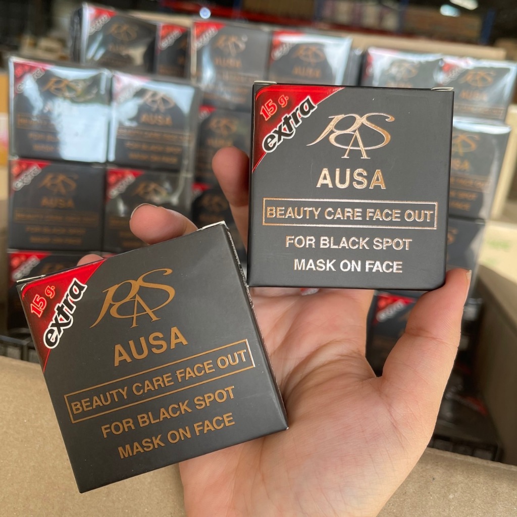 สบู่ AUSA Beauty care face out soap บิ้วตี้ แคร์ เฟซ เอาท์ โซพ สบู่หน้าใสในตำนาน