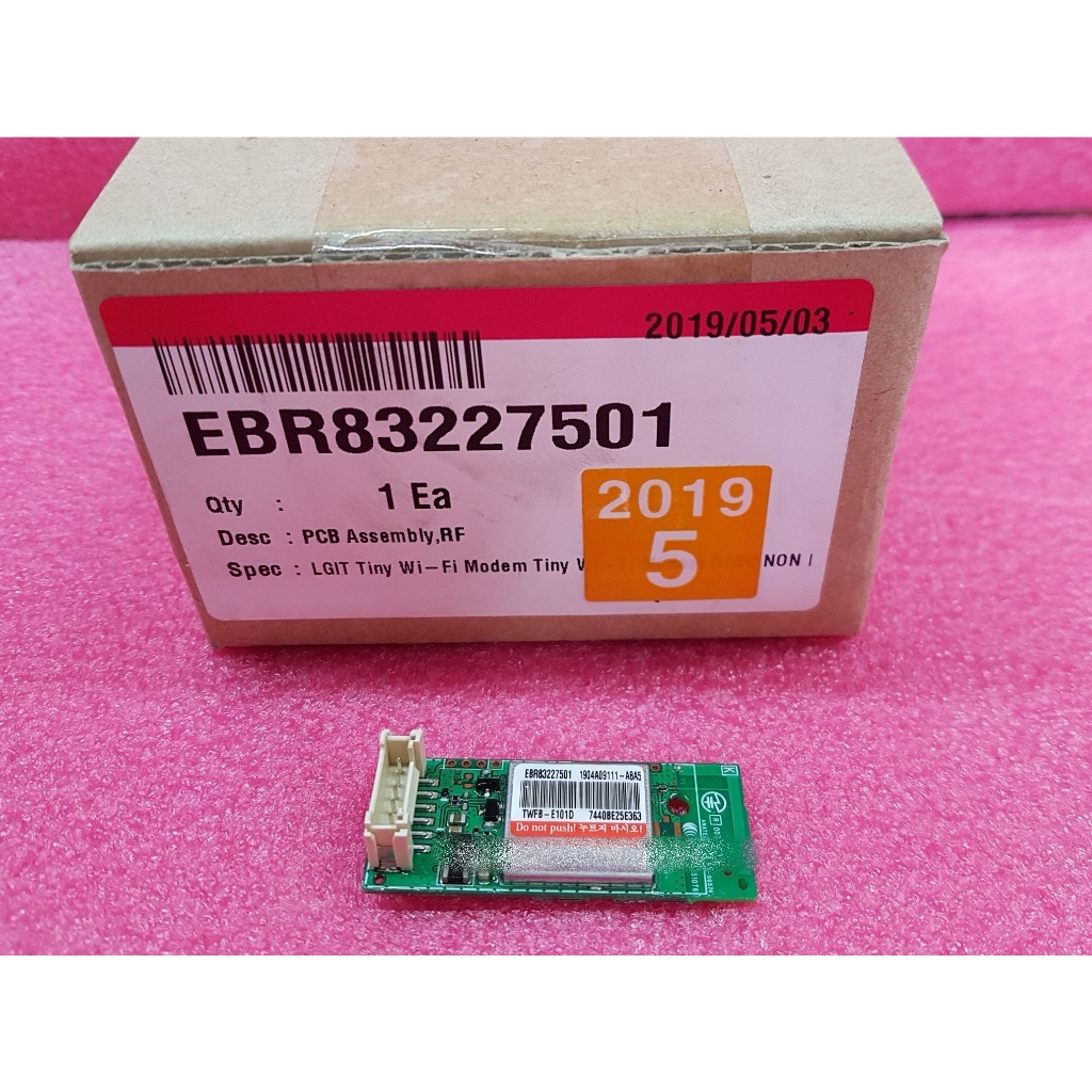 EBR83227501/แทน/EBR83227508/ตัวรับสัญญาณ WIFI เครื่องซักผ้า/เครื่องอบผ้าแอลจี/PCB Assembly,WiFi LG