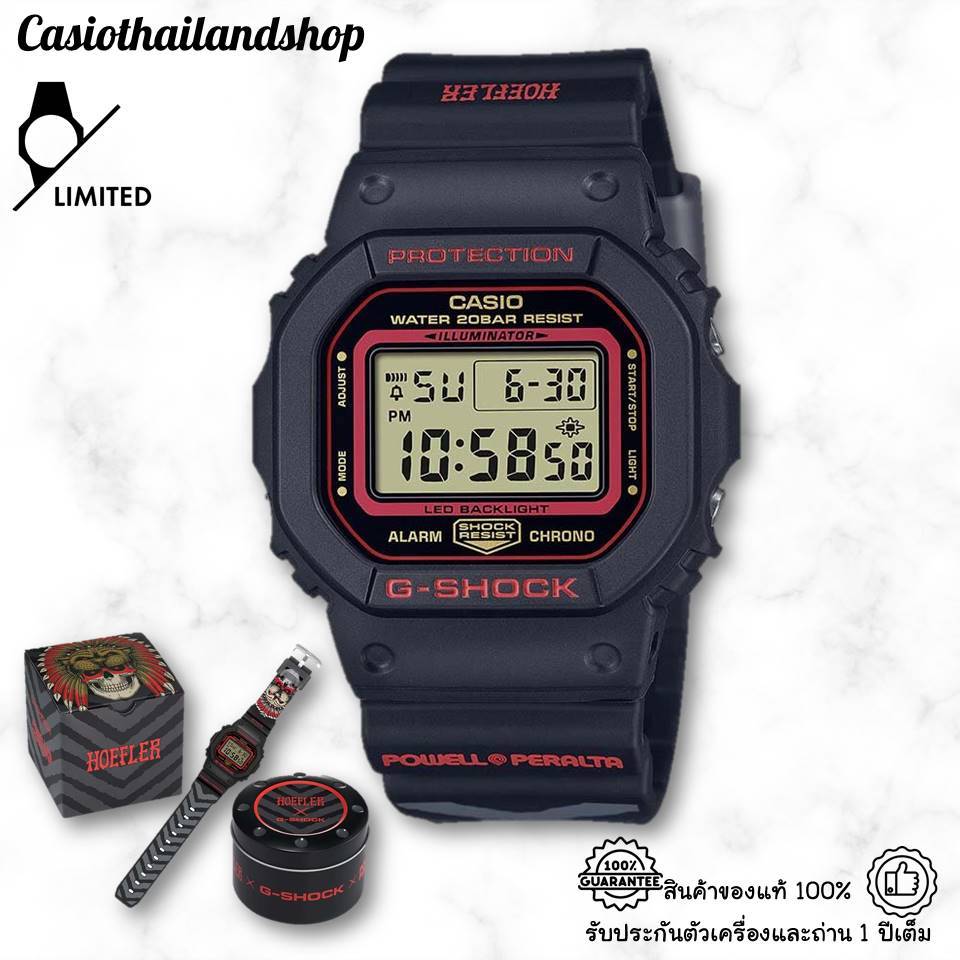 [LIMITED]🎁CASIO G-SHOCK DW-5600KH-1 ของแท้ 100% พร้อมส่ง ประกัน 1 ปี