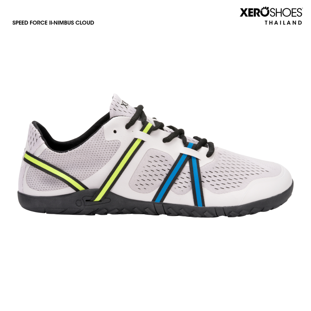 XERO SHOES Barfoot shoe รองเท้าผ้าใบรุ่น SPEED FORCE II ผู้ชาย สี Nimbus Cloud วิ่ง STM-NUCD