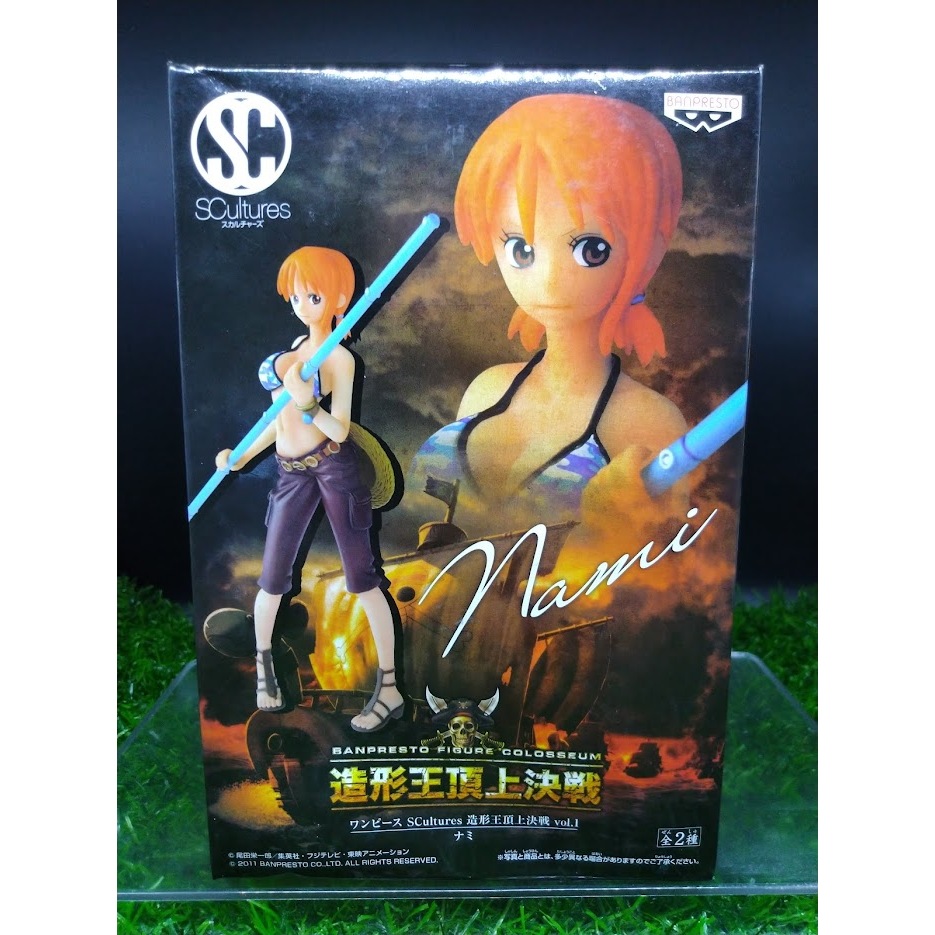 (ของแท้ หายากมาก) นามิ วันพีช Nami - One Piece SCultures BIG Colosseum Figure Vol.1