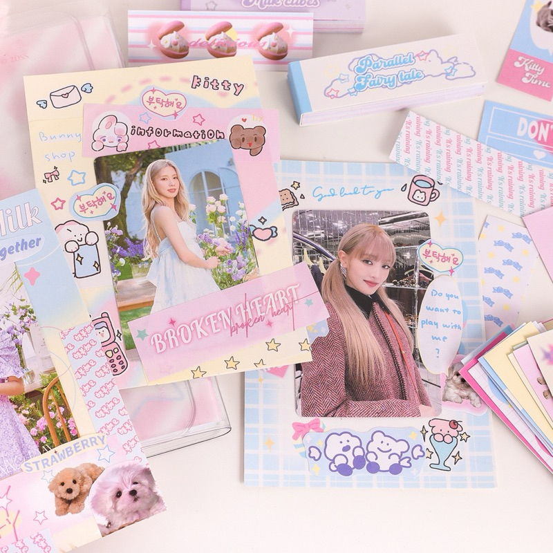 💥จัดส่งไว💥(241-1)สติกเกอร์ตกแต่งขนาดเล็กทรงสี่เหลี่ยมผืนผ้า - รูปที่ 3