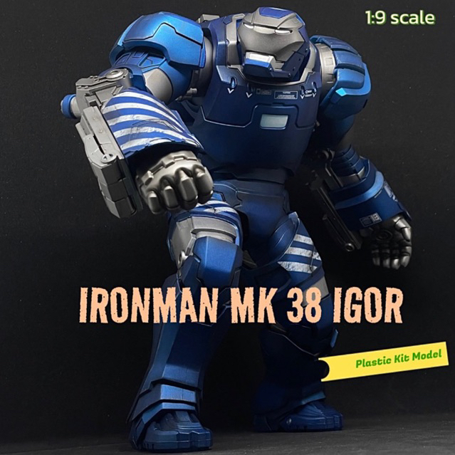 IRON MAN MK 38 Igor Mark XXXVIII 1/9 Plastic Kit Model 28 cm