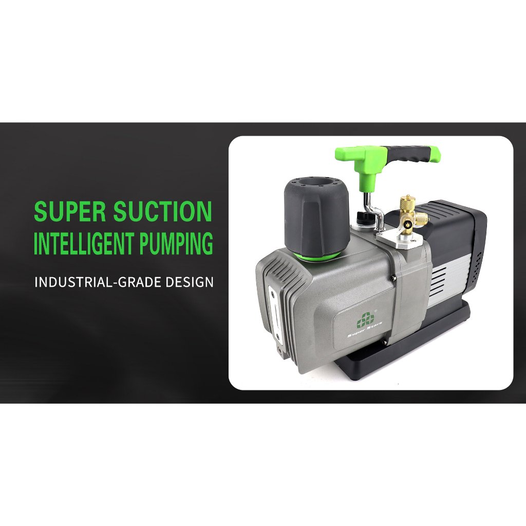 Super Stars แวคคั่มปั๊ม 15.5CFM (465ลิตร/นาที) 2 ชั้น แบบ DC มอเตอร์ รุ่น ST-15BM - รูปที่ 6