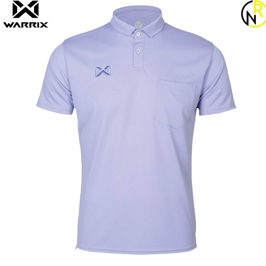 เสื้อWARRIX มีกระเป๋า    เสื้อโปโล   221PLACL30  เสื้อกีฬา