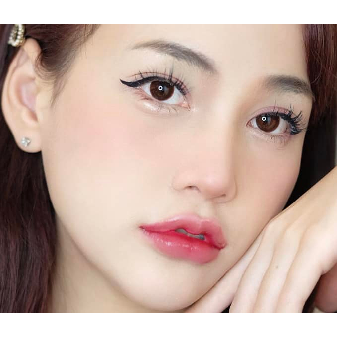 คอนแทคเลนส์ Dali Jazz (Neo Cosmo) สีน้ำตาลแดงอ่อน โตเล็กน้อย เนียนเป็นธรรมชาติ มีส่งด่วนใน กทม. - รูปที่ 2