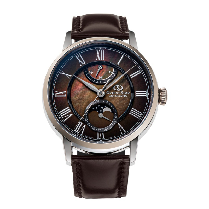 นาฬิกา Orient Star M45 Mechanical สายหนังม้า (RE-AY0121A) Limited