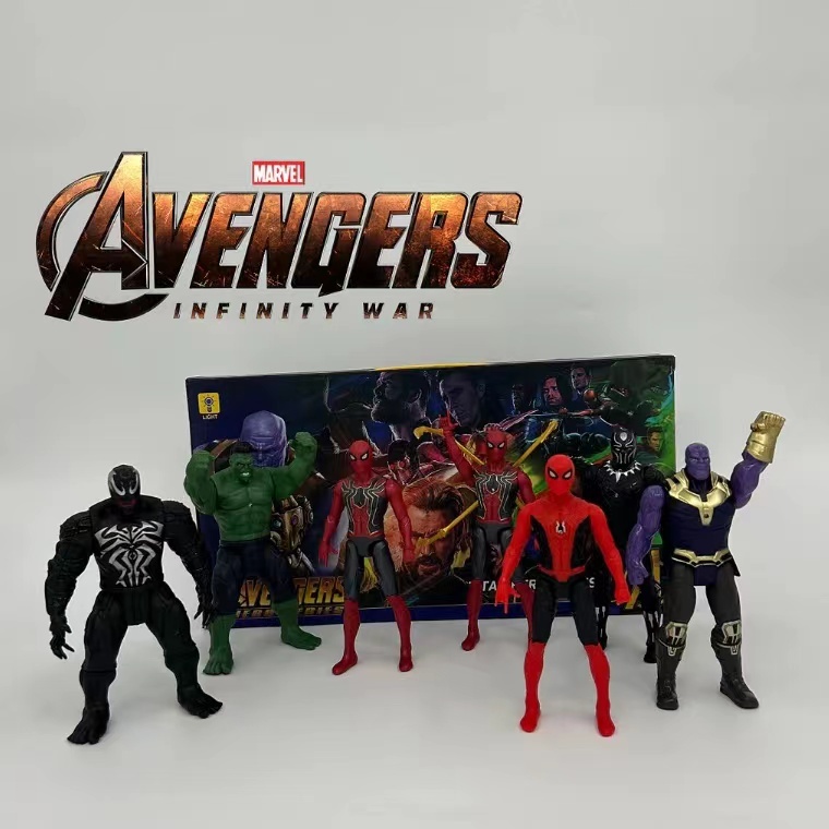 (พร้อมส่ง) AVENGERS โมเดลฮีโร่คละกัน เล็ก กลาง ใหญ่ จัมโบ้ 18CM