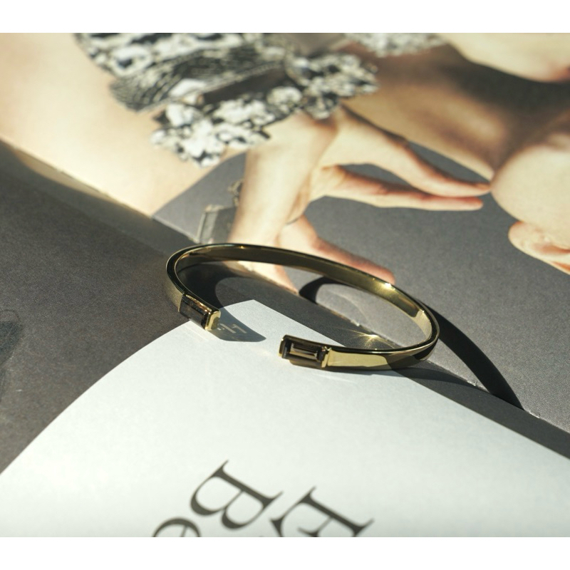 Saph Signature Bracelet with Smoky Quartz