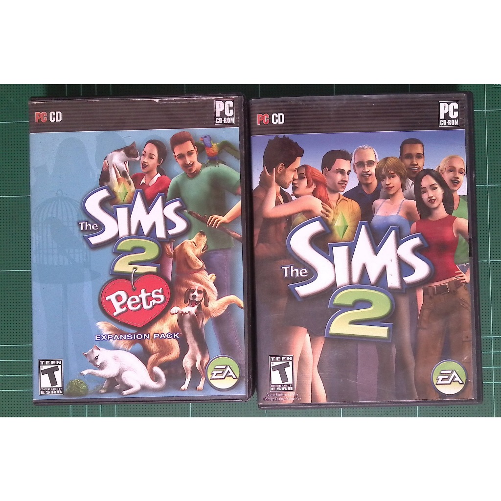 แผ่นเกมแท้ เดอะซิมส์ 2  The sims 2 ภาษาอังกฤษ