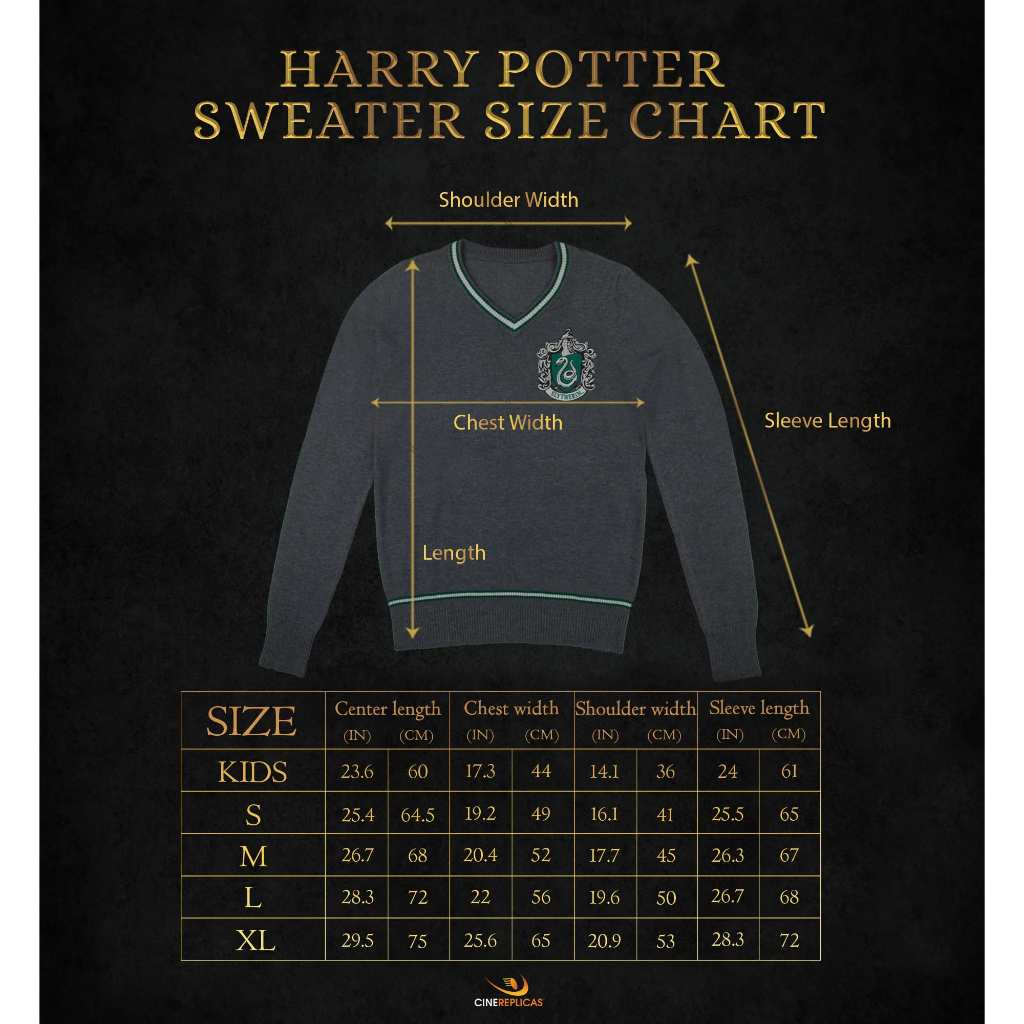 Cinereplicas سويتر Harry Potter سليذرين — صورة 3