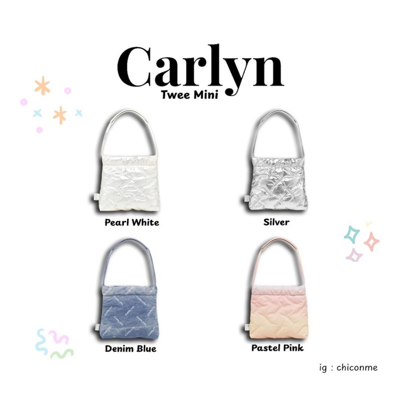 พร้อมส่ง ของแท้ Carlyn Twee & Twee Mini