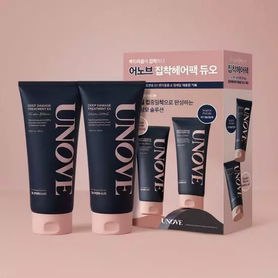 Unove Deep Damage Treatment Ex (Tender Bloom 320ml+Warm Petals 320ml) / Tender Bloom 207+100ml