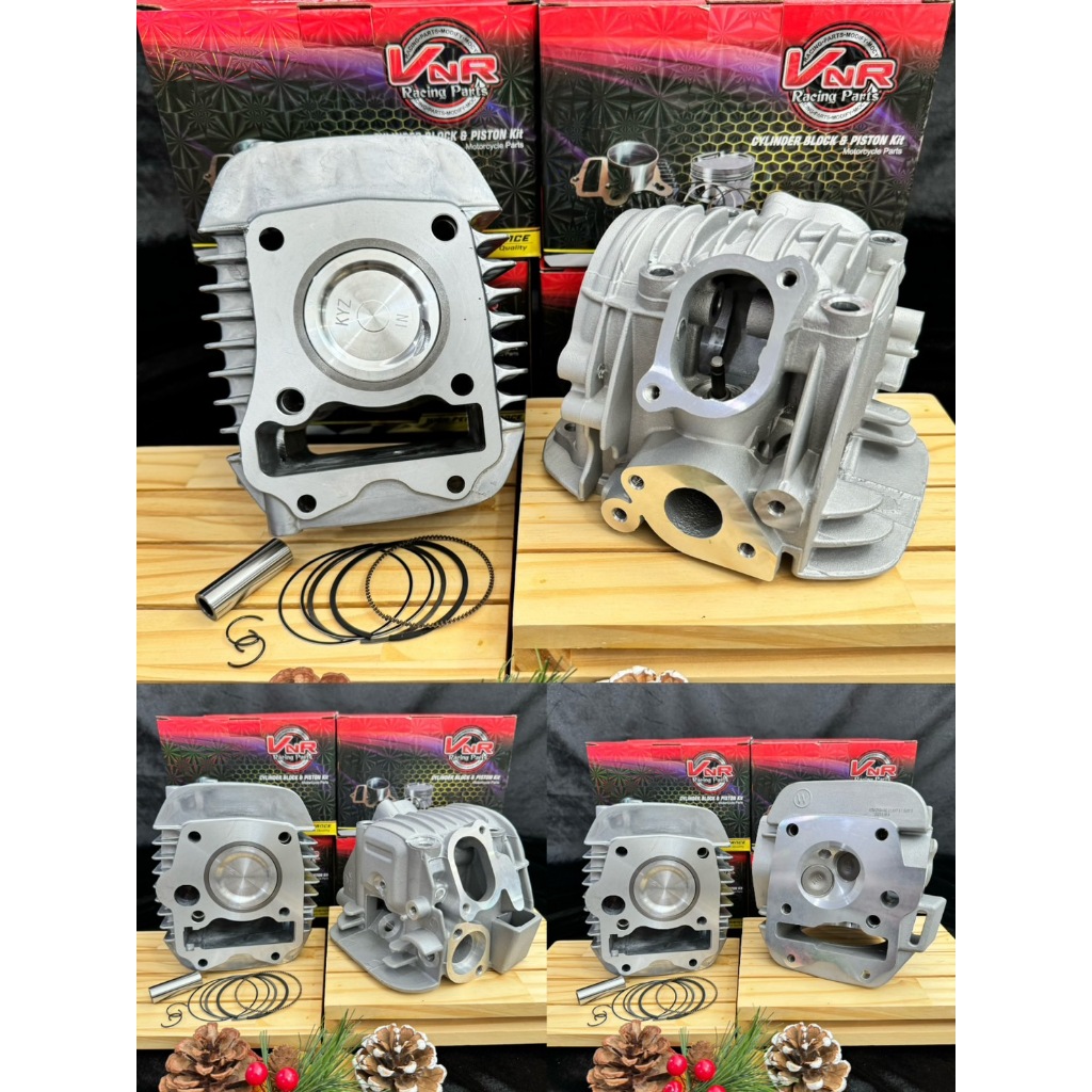 ฝาสูบSTDพร้อมใบวาล์ว+เสื้อพร้อมลูกเดิม ขนาด52.4มิล W125R/S/IบังลมW125X DREAM125 w125i new/ปลาวาฬ งานตัวใหม่#ฝาW