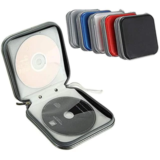 กล่องกระเป๋าใส่แผ่น CD / VCD / DVD 40 แผ่น 176E กล่องหนาใส้หนานะครับ