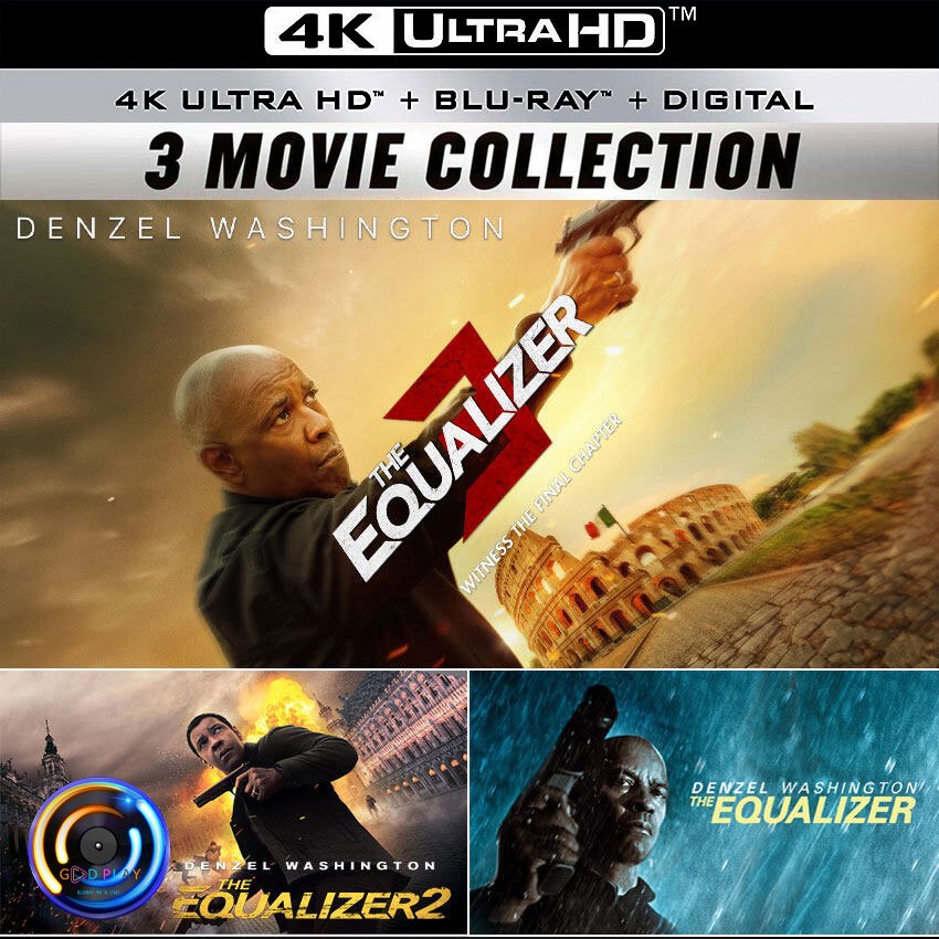 4K UHD หนัง The Equalizer มัจจุราชไร้เงา Collection