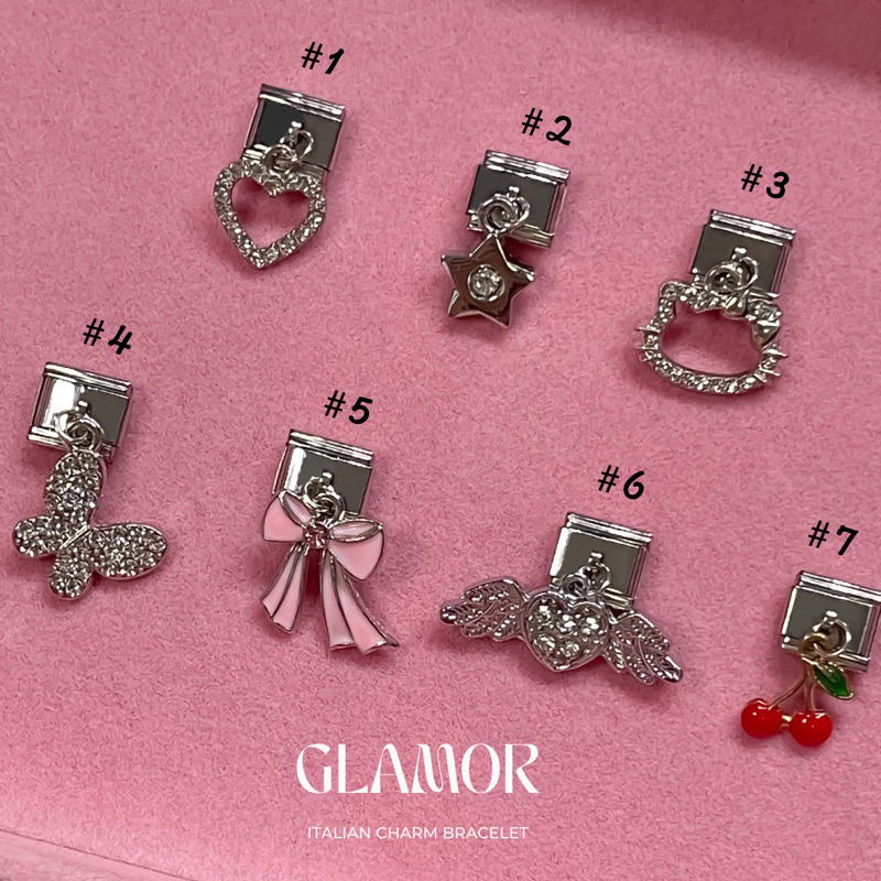 ชาร์ม จี้ห้อย Italian Charm Bracelet