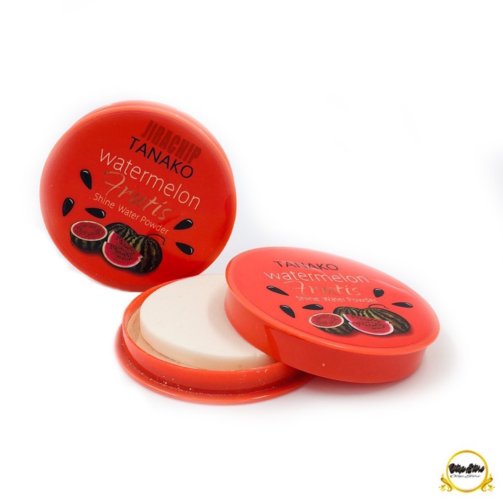 T6052 ราคาส่งยกกล่อง 12 ชิ้น แป้งพัฟแตงโม TANAKO UV ผสมรองพื้น คุมมัน สำหรับใบหน้า - รูปที่ 3