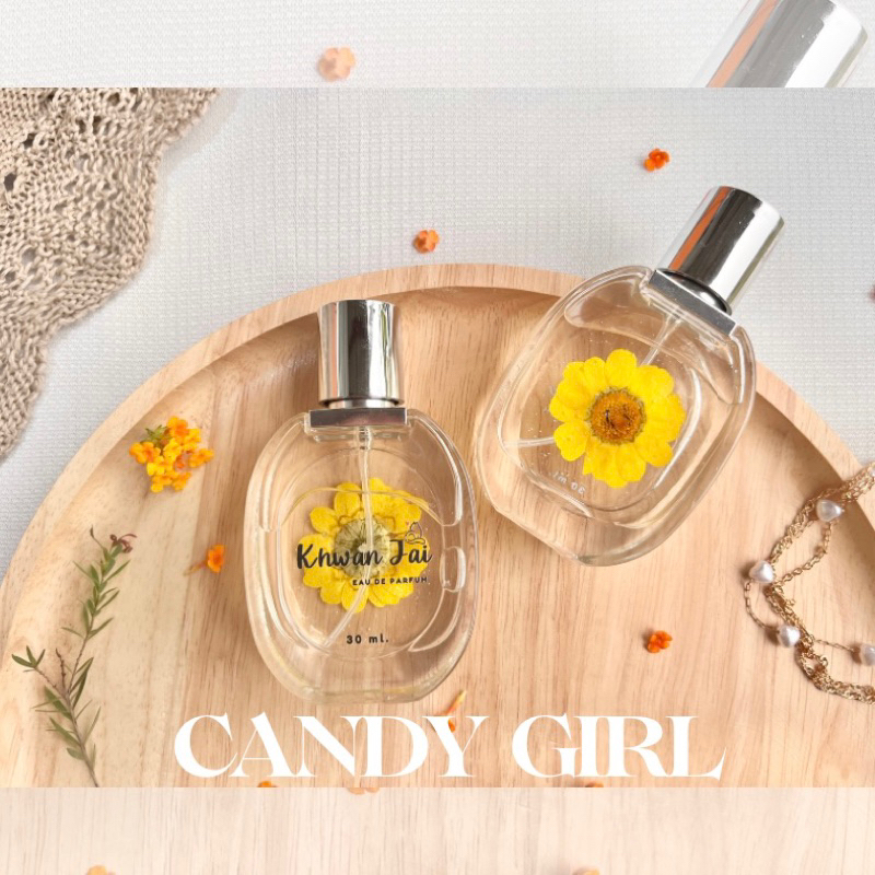 น้ำหอม kwanjai EDP 30ml. กลิ่นหอมละมุน ไม่ฉุนแอลกอฮอล์ ติดทนนาน