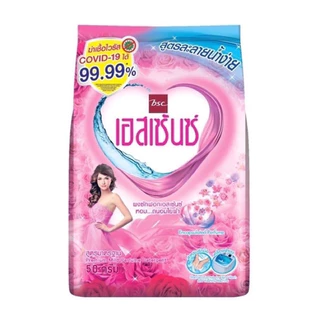 ผงซักฟอก essence 40-50g 3 สูตร หอมมาก ลดกลิ่นอับชื้น รีดผ้าง่าย
