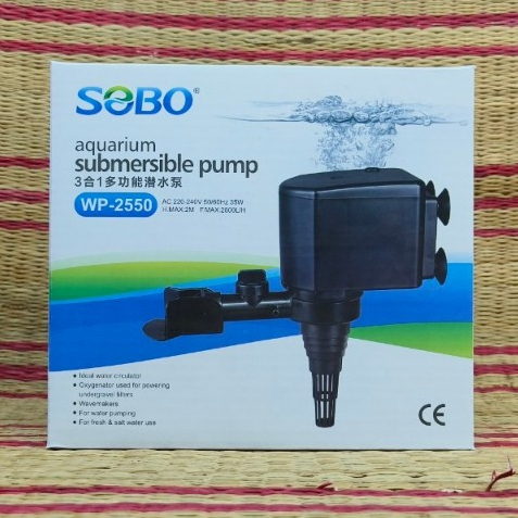 SOBO WP2550 ปั๊มน้ำคุณภาพยอดนิยม(ราคาถูก) WP-2550