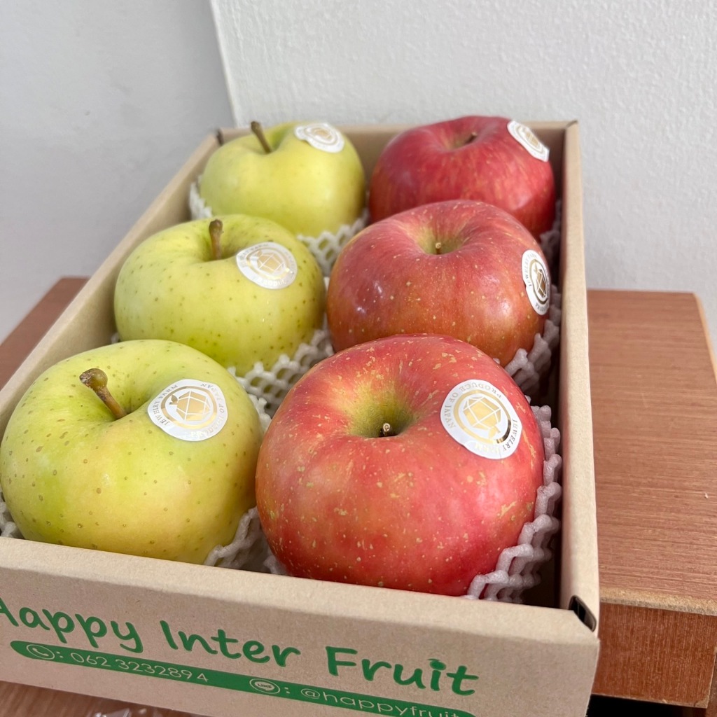 แอปเปิ้ลญี่ปุ่น TOKI + HIROSAKI FUJI (#6 ลูก)