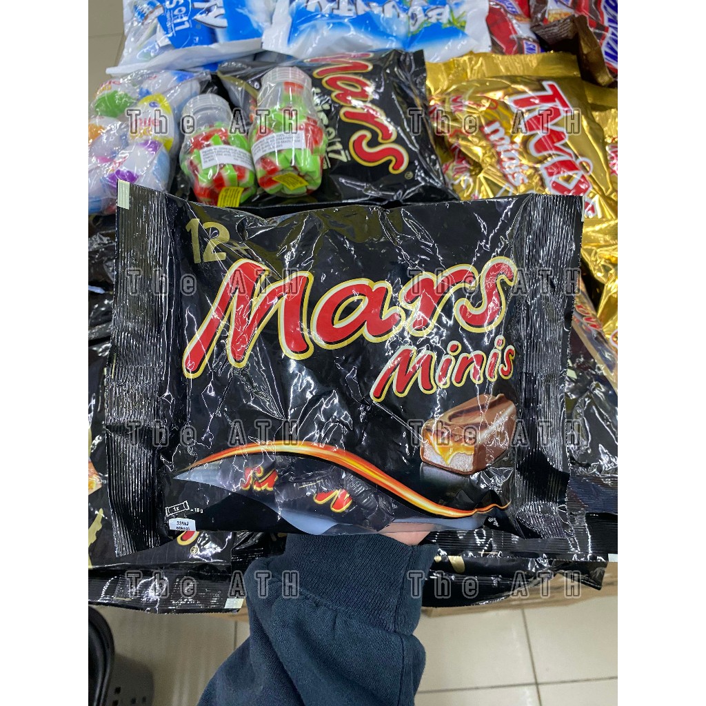 chocolate mars minis1ถุงมี 17 ชิ้น สินค้าจากเนเธอร์แลนด์