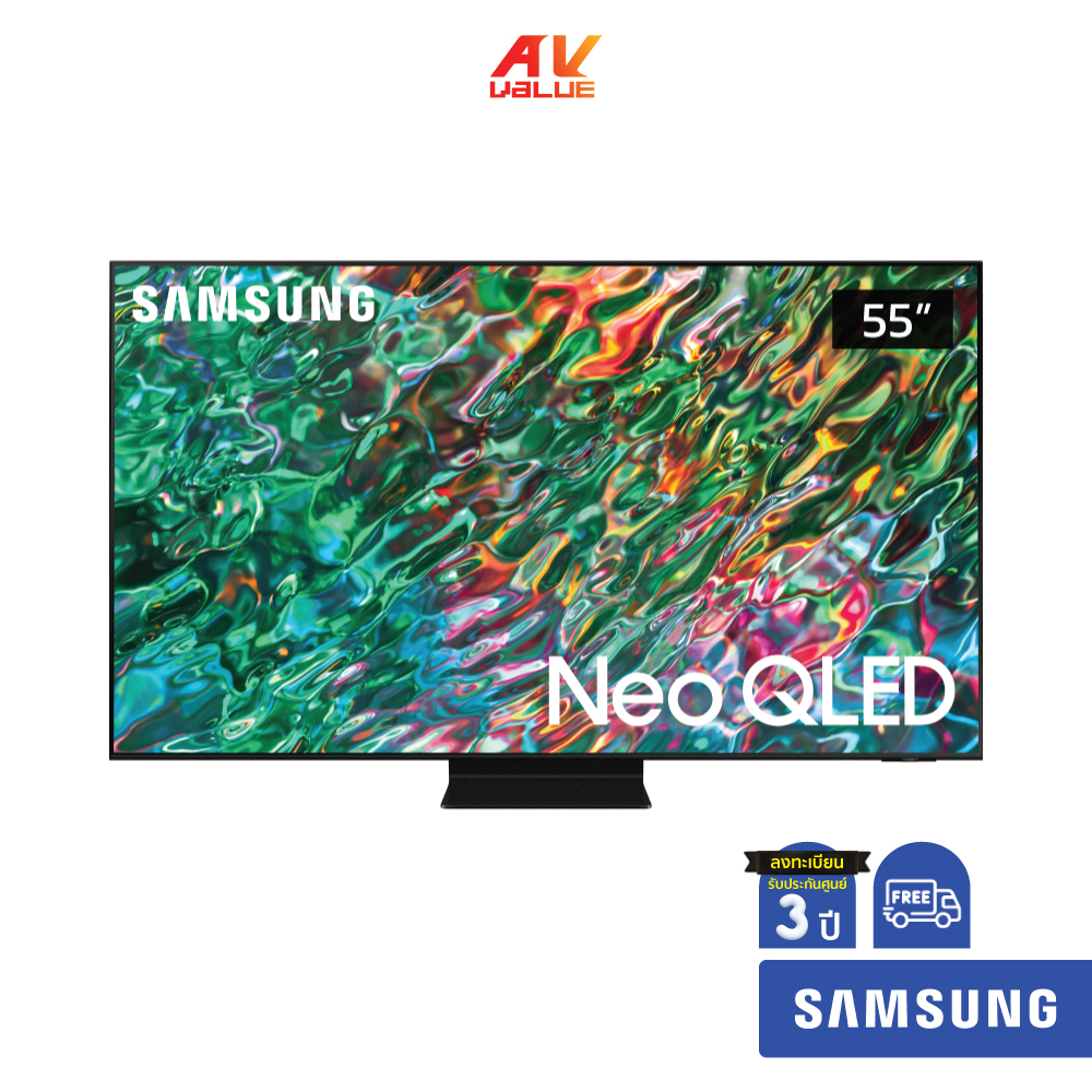 Samsung Neo QLED 4K TV รุ่น QA55QN90BAKXXT ขนาด 55 นิ้ว QN90B Series ( 55QN90B , 55QN90 , QN90 )