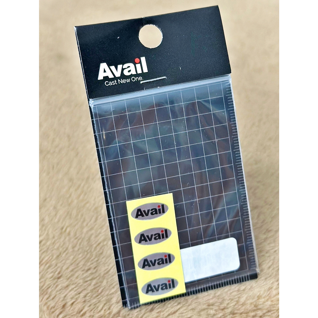 สติ๊กเกอร์ติดรอก [Avail] Logo STICKER ของแท้จาก Avail Made in Japan