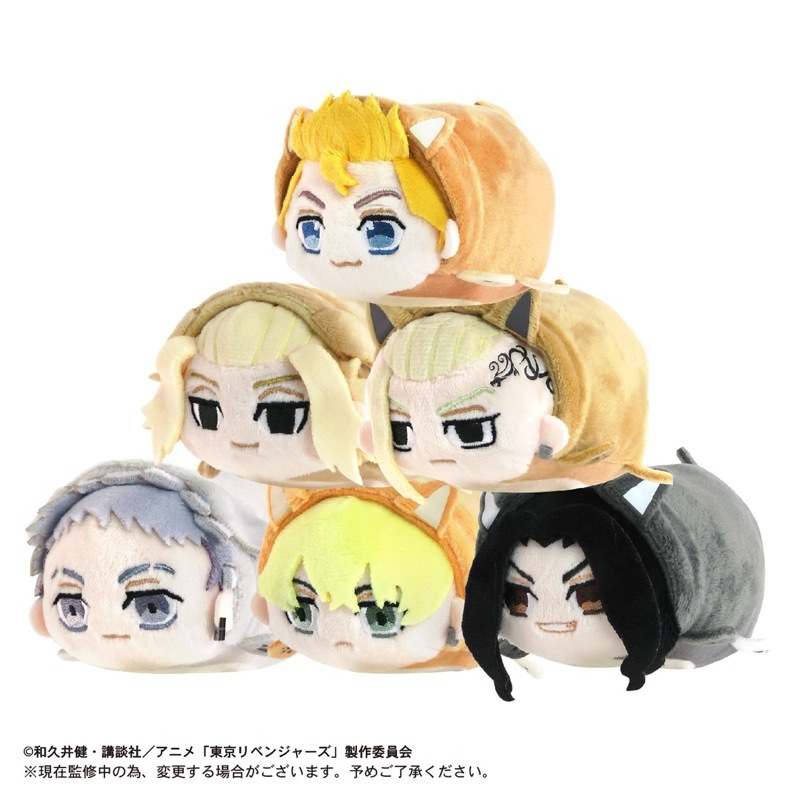 (พร้อมส่ง) Tokyo Revengers Kuji Pote Fuwa Haku กุจิสุ่มโตมัน โปเตะ ฟุวะ ตัวกอด