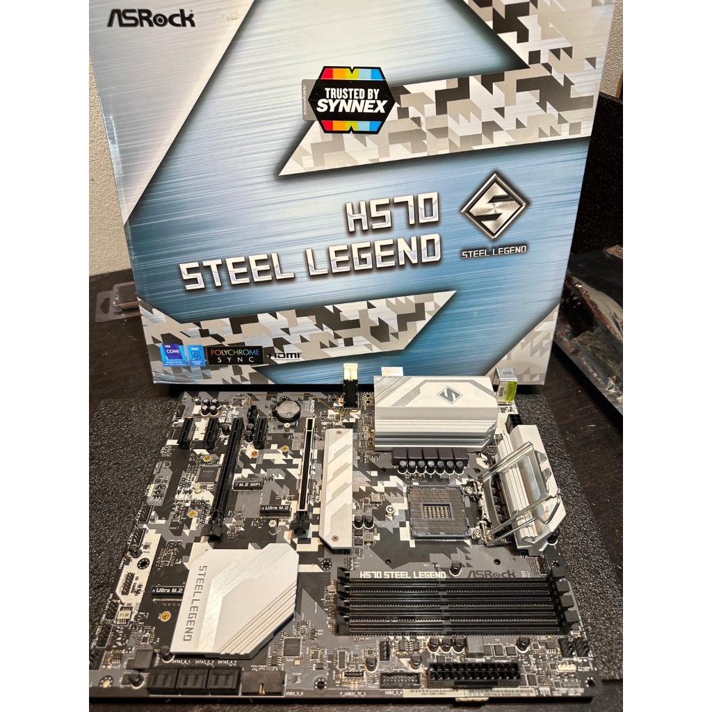 MAINBOARD (เมนบอร์ด) 1200 ASROCK H570 STEEL LEGEND
