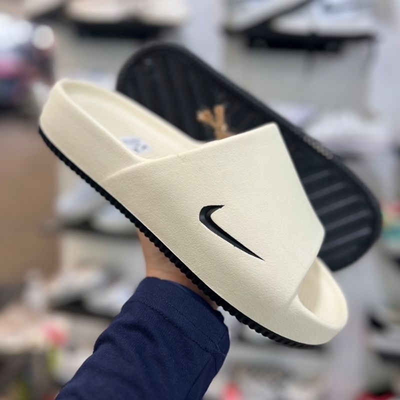 รองเท้าแตะ รองเท้าแตะผู้ชาย ผู้หญิง ✔️มีป้าย พื้นโลโก้ ปั้มใน🔥ชนShop2024