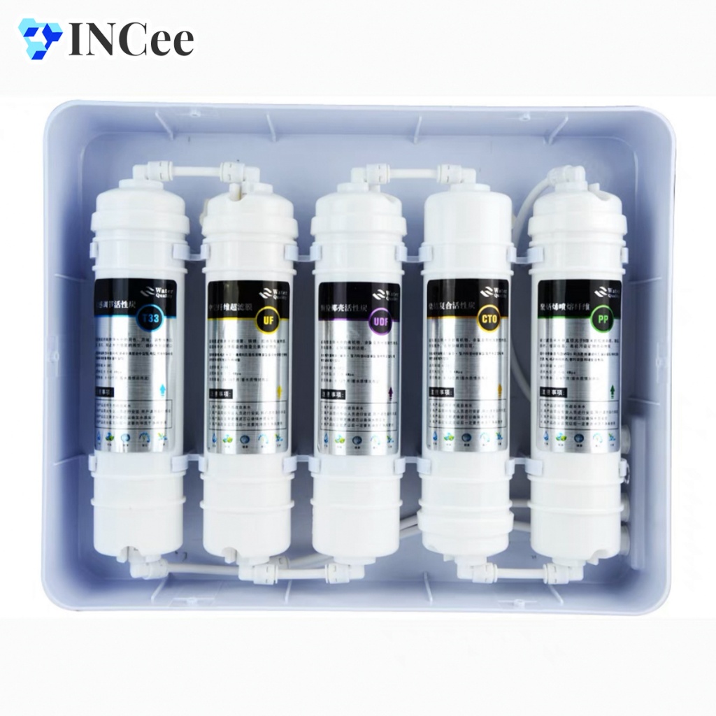 เครื่องกรองน้ำ ตัวกรอง 5 ขั้นตอน กรองน้ำประปาสำหรับดื่ม สะอาด ปลอดภัย สินค้าพร้อมส่ง - รูปที่ 3