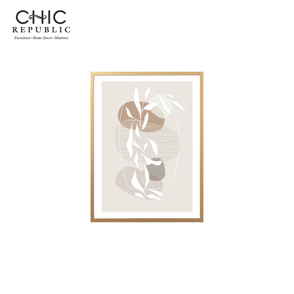 ภาพติดฝาผนัง CHIC REPUBLIC รุ่น NEPIT/45X60 สีทอง/หลากสี_0