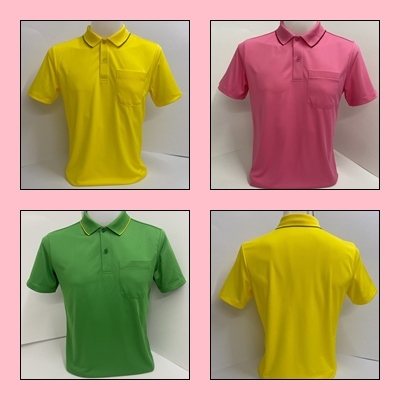 เสื้อโปโล BM007 ผ้ากีฬา ใส่สบาย