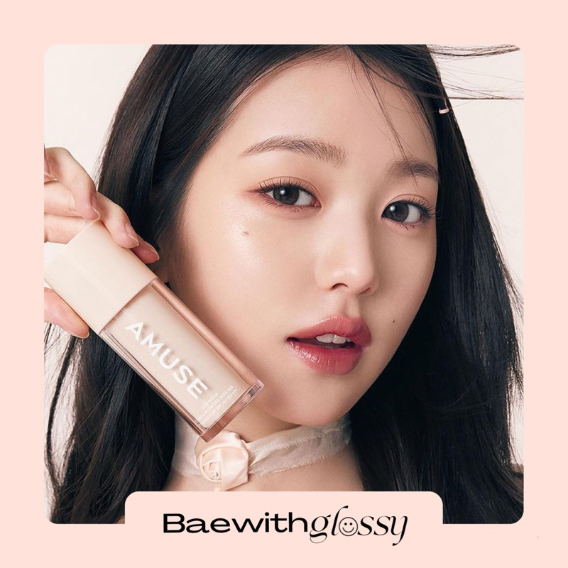 BAEWITHGLOSSY | Amuse — Dew Wear Foundation SPF50+ PA++++ (พร้อมส่ง/วันหมดอายุดูได้ที่รายละเอียดสินค