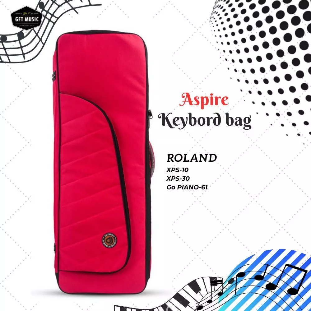 กระเป๋าคีย์บอร์ด 61 คีย์ roland,กระเป๋าคีย์บอร์ด xps 10,กระเป๋าคีย์บอร์ด xps 30 (พร้อมส่งทุกวัน)