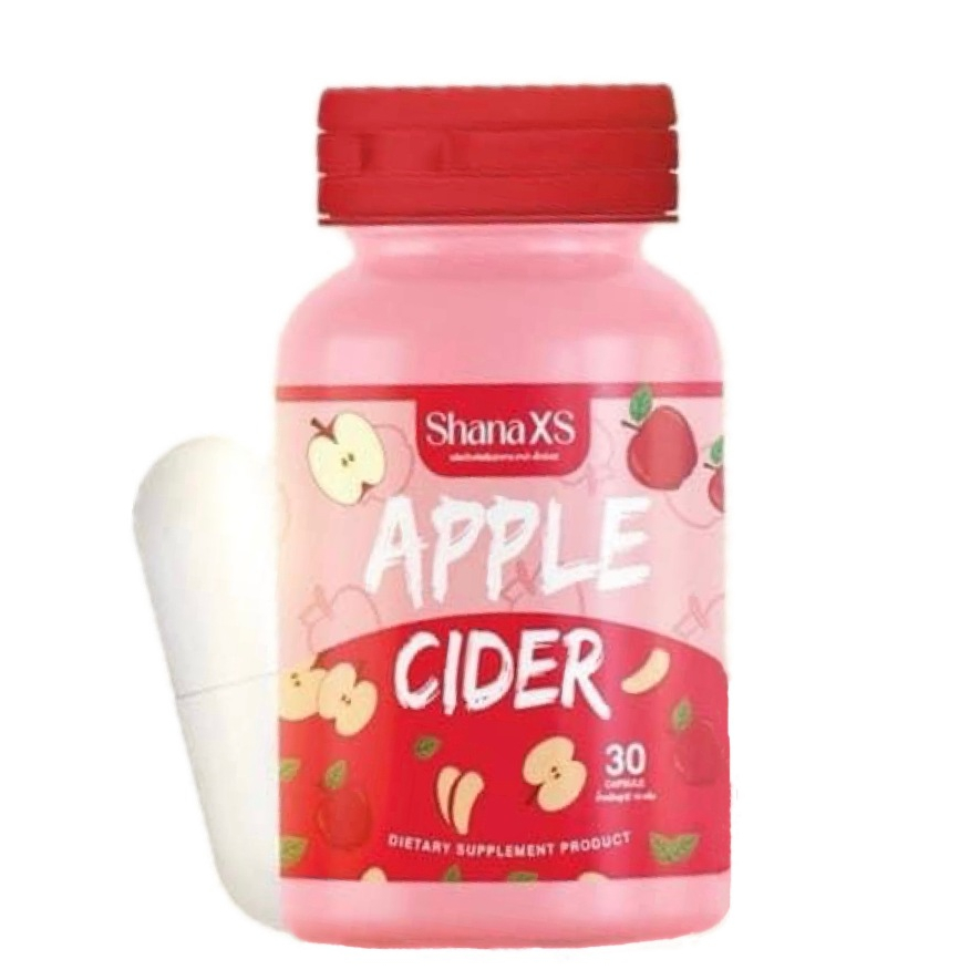 Shana XS ชาน่า เอ็กซ์เอส แอปเปิ้ลไซเดอร์ (1กระปุก บรรจุ 30 แคปซูล)