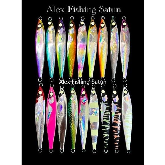 เหยื่อจิ๊ก Underground รุ่น Stealth 80/100 g