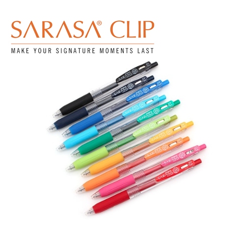 Sarasa clip zebra ปากกา หมึกเจล 0.5 **ราคาพิเศษ**