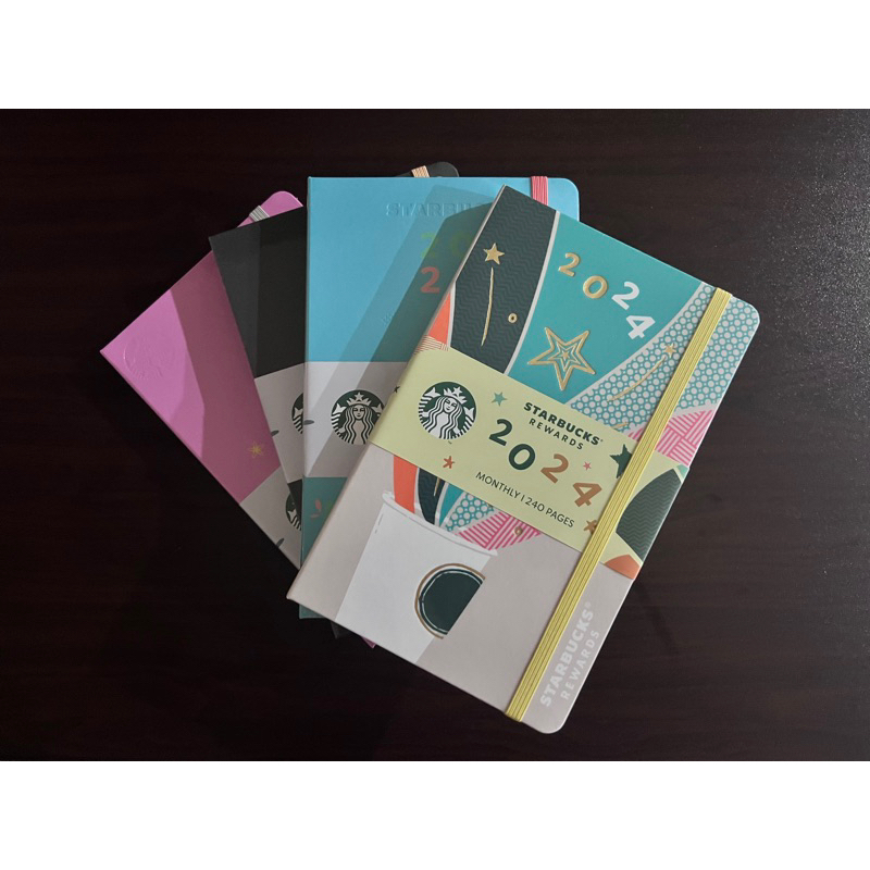 Starbucks Planner 2024 ของใหม่อยู่ในซีล ( Starbuck Planner 2024 )  *พร้อมส่ง*