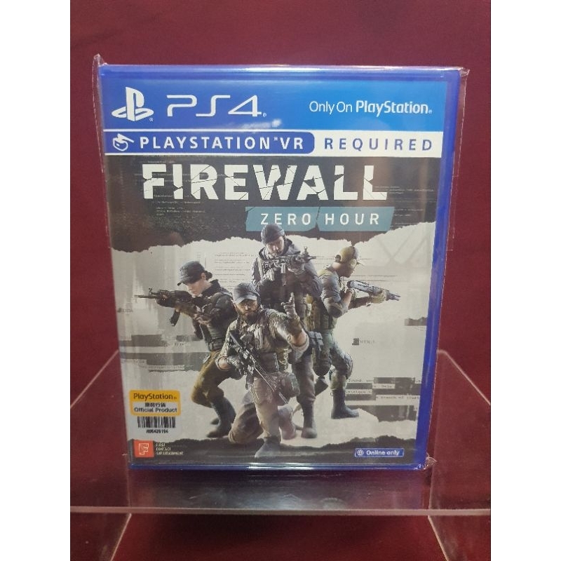 ps4 fire wall zero hour (playstation vr)