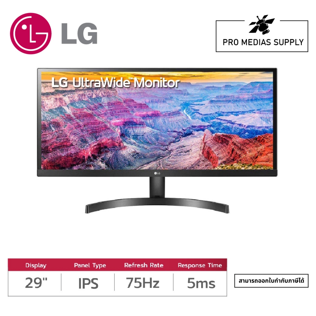 LG Ultrawide Monitor 29WL500-B 29" IPS (จอมอนิเตอร์)