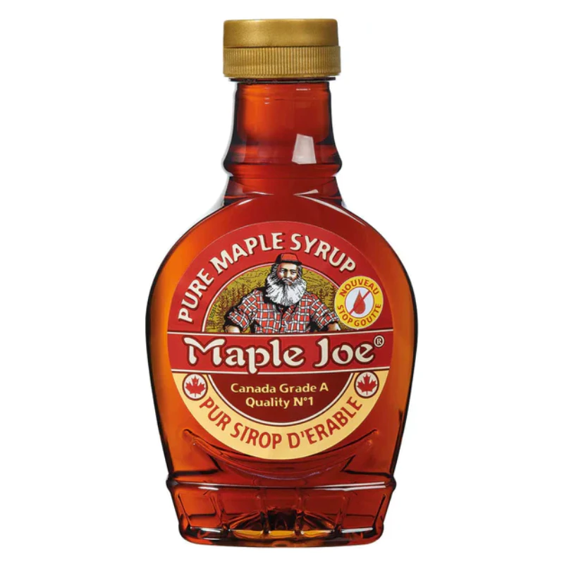 เมเปิ้ล โจ น้ำเชื่อม เมเปิ้ลไซรัป จากแคนาดา แบบขวดบีบ 450 กรัม - Canadian Pure Maple Syrup in Squeezer Bottle 450g
