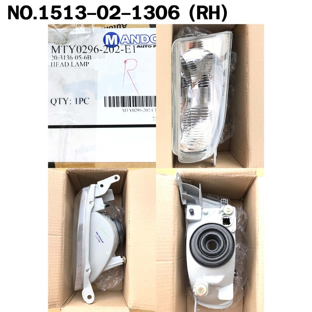 ไฟหน้ารถยนต์ TOYOTA AE110 (RH) TYC โตโยต้า เออี 1513-02-1306