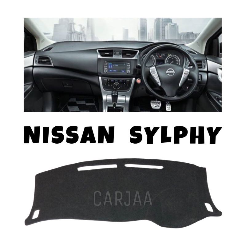 พรมปูคอนโซลหน้ารถ รุ่น นิสสัน ซิลฟี่ ปี 2012-2020 : Nissan Sylphy